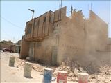 ملک منافی و جهدی تخریب شدند -  گزارش تصویری از ادامه مسیر گشائی خیابان القلندیس 