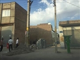 مسیر گشائی کوی شهدا در خیابان سنگستان