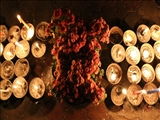 شمع هایی که زیبایی آفریدند- تقدیر حضرت حجت الاسلام و المسلمین صفوی از شهرداری سردرود 
