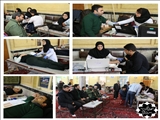 حضور اکیپ سیار خونگیری سازمان انتقال خون استان