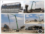 اجرای فاز جدید کارهای عملیاتی پل خروجی تقاطع غیر همسطح شهر سردرود