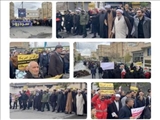 حضور پر شور شهردار و کارکنان شهرداری در معیت مردم ولایی شهر سردرود در راهپیمایی روز جهانی قدس