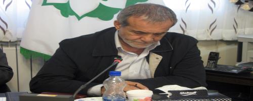 دیدار دحکتر پزشکیان و فرماندار