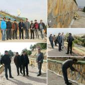 پروژه نورپردازی پارک چشم انداز سردرود